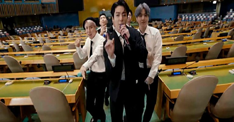BTS Took Center Stage at the U.N. Over One Million Fans Watched Live
