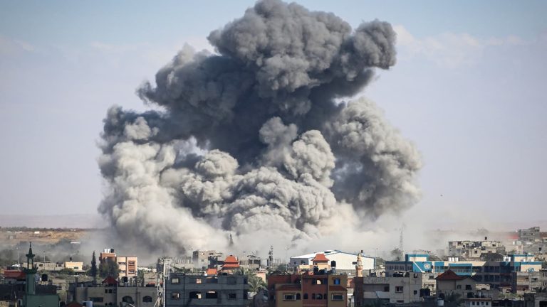 Israel has begun airstrikes on Rafah and intends to dispatch a delegation to further Gaza cease-fire discussions.