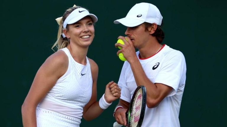 Boulter and De Minaur announce their engagement